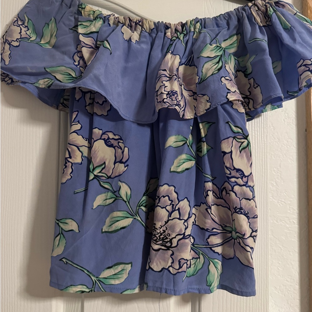 Yumi Kim Floral Off-Shoulder Women Top